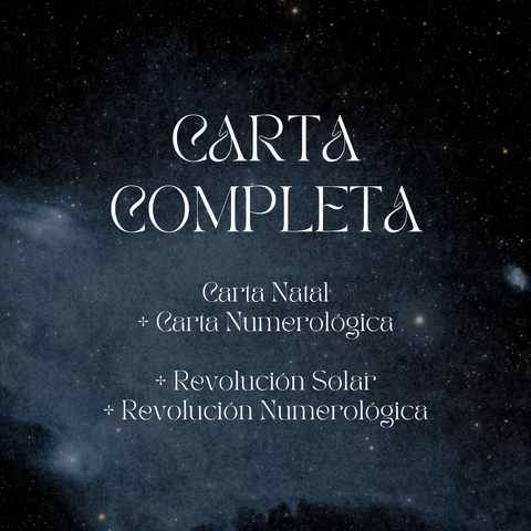 Carta + Revolución + Números