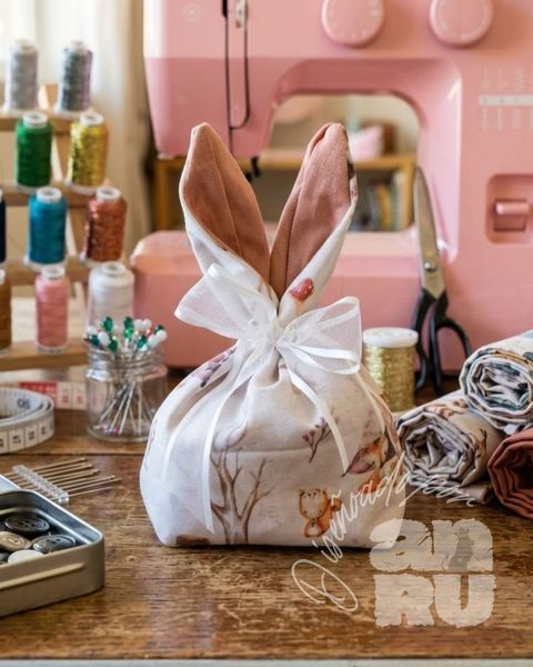 Conejito de Pascuas - Bolsita Artesanal