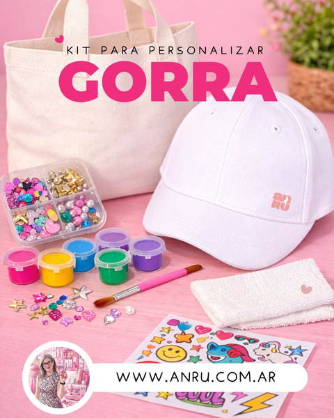 Kit customizá tu Gorra