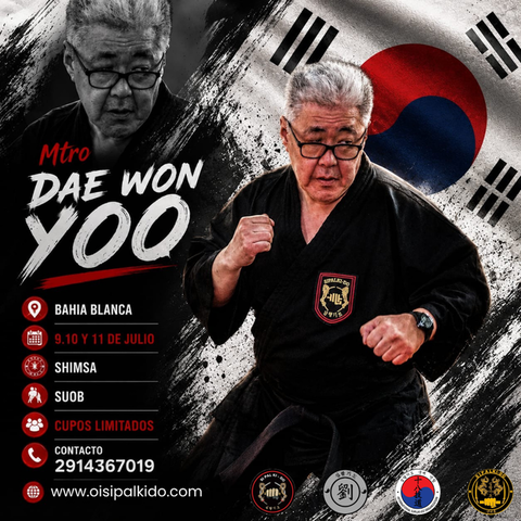 Visita del Maestro Dae Won Yoo a Bahía Blanca