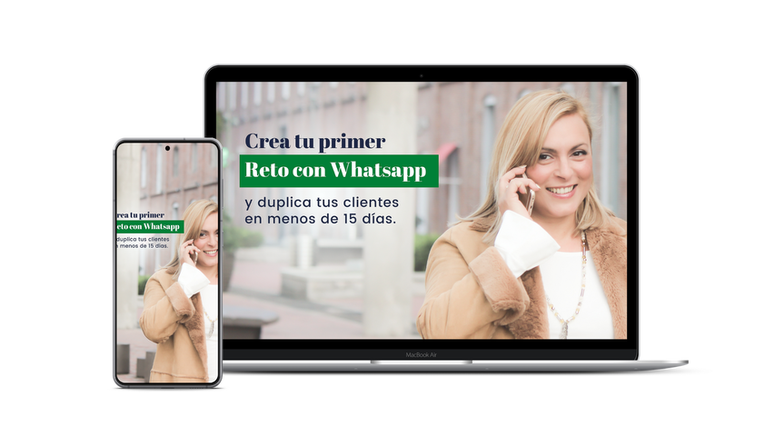  “Crea tu primer Reto con Whatsapp”