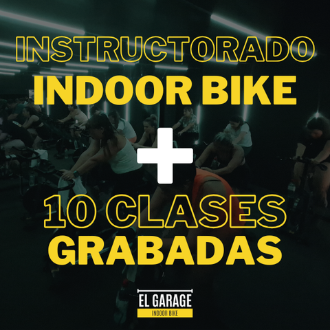 Instructorado Indoor bike + 10 Clases Grabadas