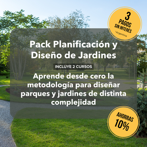 Pack Planificación y Diseño de Jardines