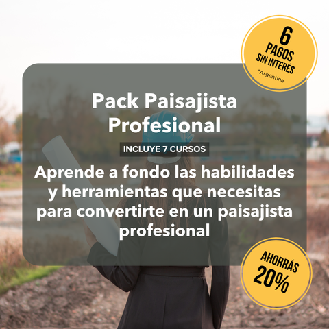 Pack Paisajista Profesional