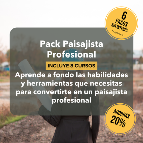 Pack Paisajista Profesional