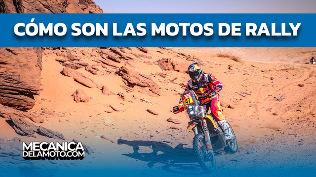 ¿Cómo son las motos del Rally Dakar?