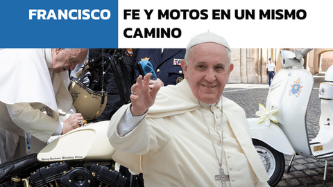 Francisco, fe y motos en un mismo camino