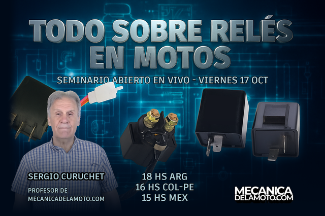Dónde ver el seminario sobre relés con Sergio Curuchet