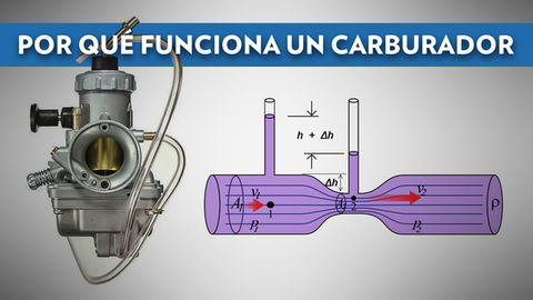 ¿Por qué funciona un carburador?