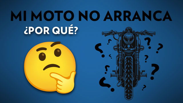 Mi moto no arranca, ¿Cuál puede ser el problema?