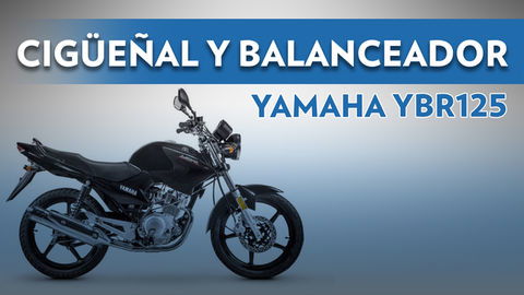 YBR 125: Balanceador y cigüeñal