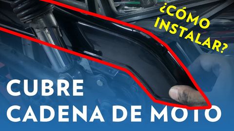 Lo que no sabías del cubrecadena de tu moto