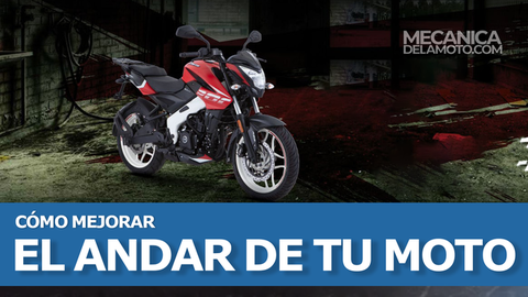 Cómo mejorar el andar de tu moto