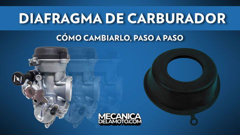 Carburador: cambio de diafragma