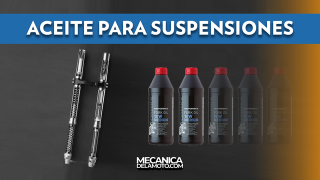 Aceite para suspensiones: lo que hay que saber