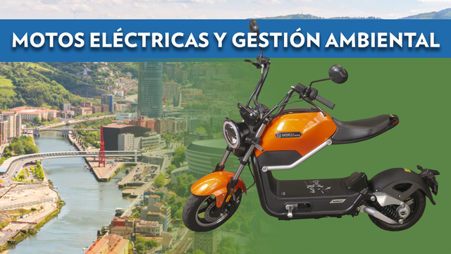 Motos eléctricas y gestión ambiental