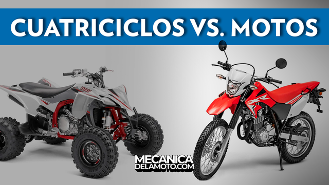 ¿Cuatriciclo o moto?