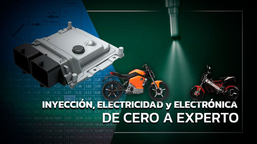 DE CERO A EXPERTO: INYECCIÓN, ELECTRICIDAD Y ELECTRÓNICA Programa de 4 Cursos