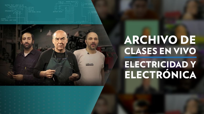 Clases de electricidad y electrónica (en vivo)