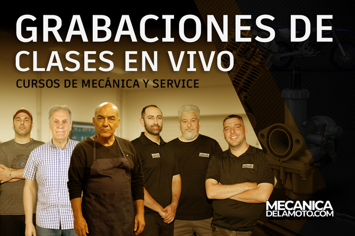 Cursos de Mecánica y Service: Grabación de clases en vivo