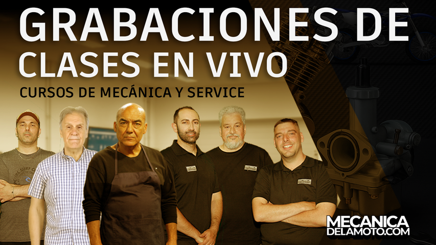 Cursos de Mecánica y Service: Grabación de clases en vivo