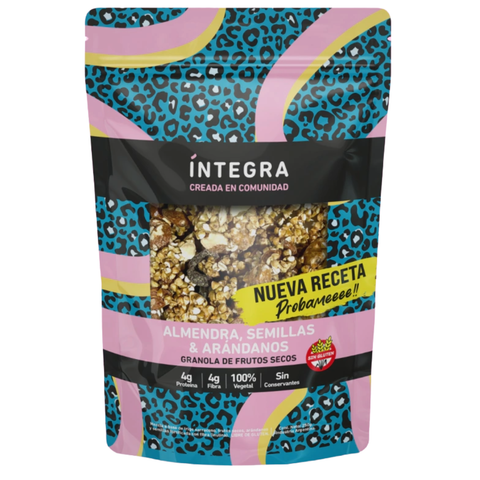 Granola de Frutos Secos Integra – Bolsa Sellada 250 g