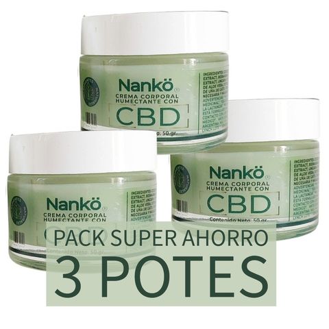 Pomada Analgésica de Cannabis Nanko - Pack Super Ahorro