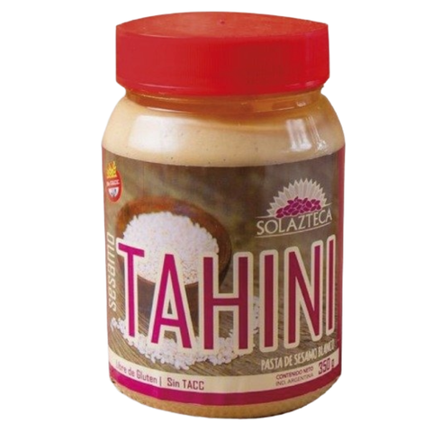 SolAzteca Tahini Natural – Frasco 350 g