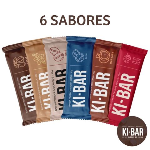 Ki -bar Barritas Proteicas Surtidas X 24 Unidades