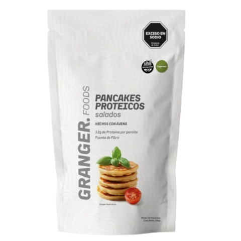 Granger Foods: Pancakes Proteicos – Caprese (almuerzo saludable) X300 GRS