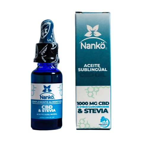 Aceite de Cannabis Nankö 5:1 + Stevia - Complemento Natural 20 ml 