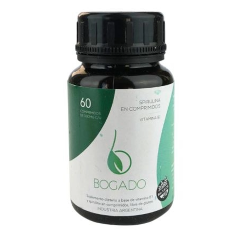 Spirulina Bogado 500 mg – 60 Comprimidos