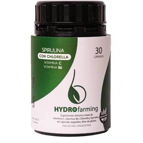 Spirulina Bogado con Clorofila, Vitamina C y Vitamina B6
