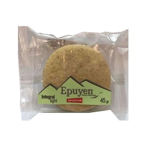 Alfajor Integral sin Azucar - Delicias Epuyen Caja X 12 Unidades