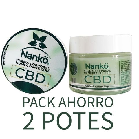 Pomada Analgésica de Cannabis Nanko – Pack Ahorro