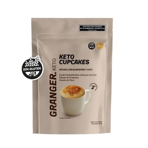 Granger Foods: Keto Cupcakes – Vainilla x210 grs