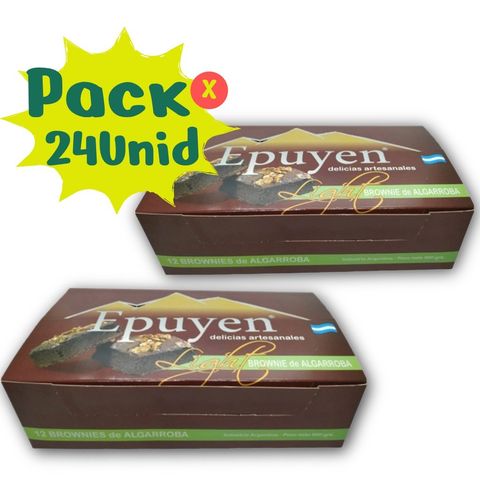Brownies - Delicias Epuyen - Pack X 24 Unidades (2 CAJAS)