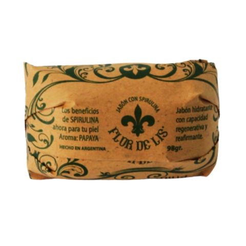 Jabones Bogado Flor de Lis con Spirulina 