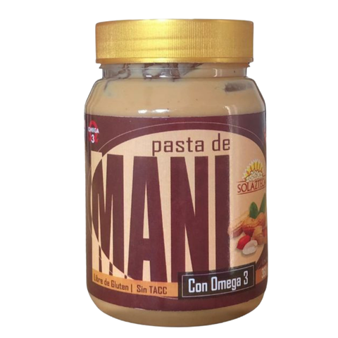 SolAzteca - Pasta de Maní Sol – CON OMEGA 3