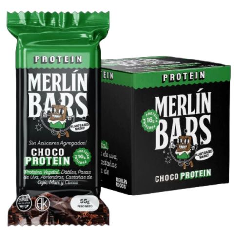 MERLIN BARS – Choco Protein (14 barritas, 16g proteína)