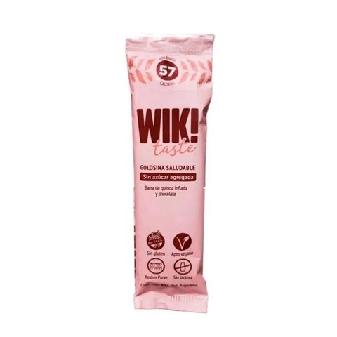 Barra de Cereal Wik! Taste - Cacao y Quinoa – Pack x20