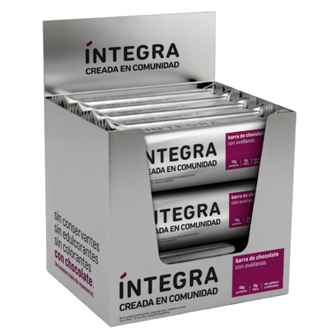 12 Barras de Chocolate con Avellana Íntegra – Pack Ahorro