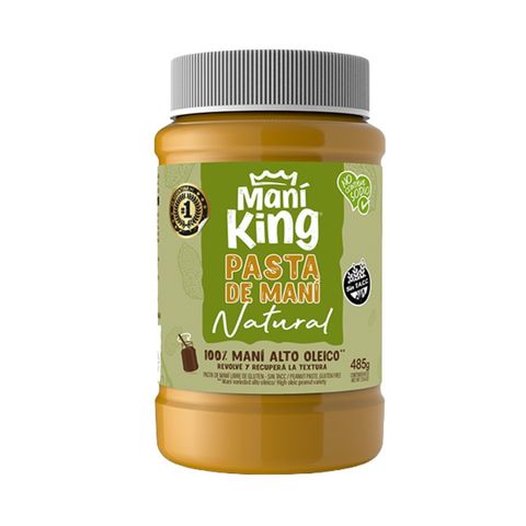 Pasta de Maní Maní King Natural – Sin Azúcar Agregada
