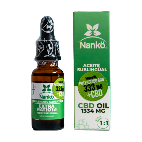 Aceite de Cannabis Nankö 1:1 - Complemento Natural 20 ml 