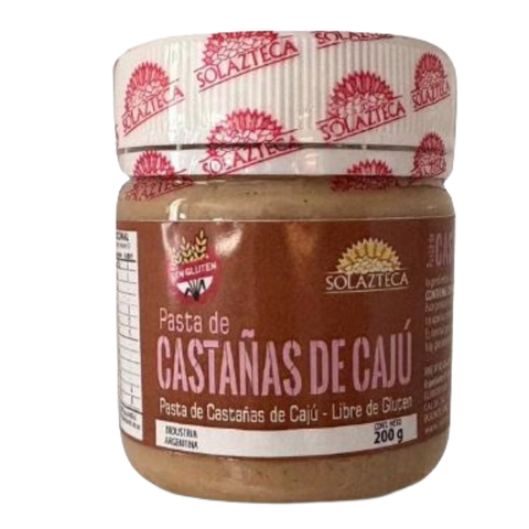SolAzteca - Pasta de Castañas de Cajú – Superalimento Cremoso