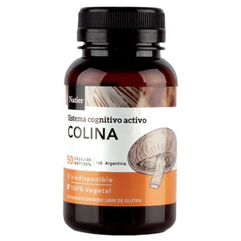 Natier: Cápsulas de Colina – Salud Hepática y Cognitiva