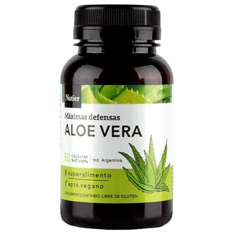 Natier: Cápsulas de Aloe Vera Liofilizado – Digestión y Detox