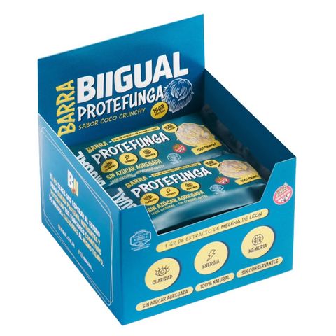 Bigual Protefunga Choco Crunchy Melena de Leon 50 g  