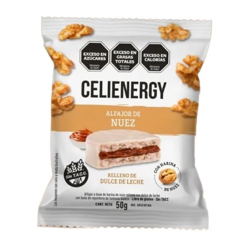 Celienergy Alfajor de Nuez (x1 CAJA)
