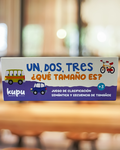 Un, dos, tres que tamaño es...